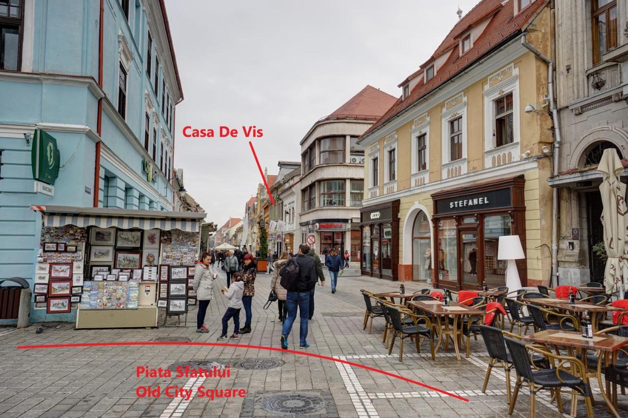 Casa De Vis, Brasov Old City Centre Apartment Exterior photo